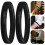 2Pz Bracciali Maniche Bartender in Nera Anti-Scivolo Eleganti 5
