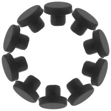 20Ud Tapones Resistentes De Silicona Para Negro Seguro