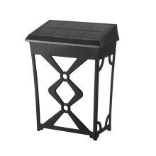 Lampă de grădină cu energie solară pentru decor exterior, panouri solare premium de 16,5 * 9,5 * 9,5 cm cu baterie de 1000 MHz, mod de iluminare