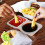 20Pz Contenitori Salsa 2 Scomparti Ermetico Trasparenti PP 11