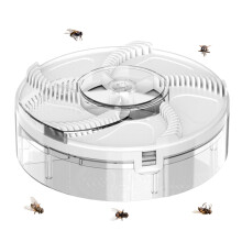 Waterdichte elektrische insectenval voor buiten, draagbare muggenverdelger voor terras, tuin en achtertuin (1 stuk)