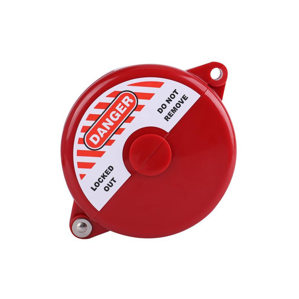 Gate Valve Lockout Device, Outdoor Faucet Security Padlock, Stainless Steel 6 Ring Binder Mechanism Industrial Valve Safety Lock For Water Spigot Gas 9489125408167