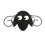Κρεμάστρα λάστιχου Sheep Design, Ευρεία εφαρμογή, Εύκολη εγκατάσταση, Ανοξείδωτη 3
