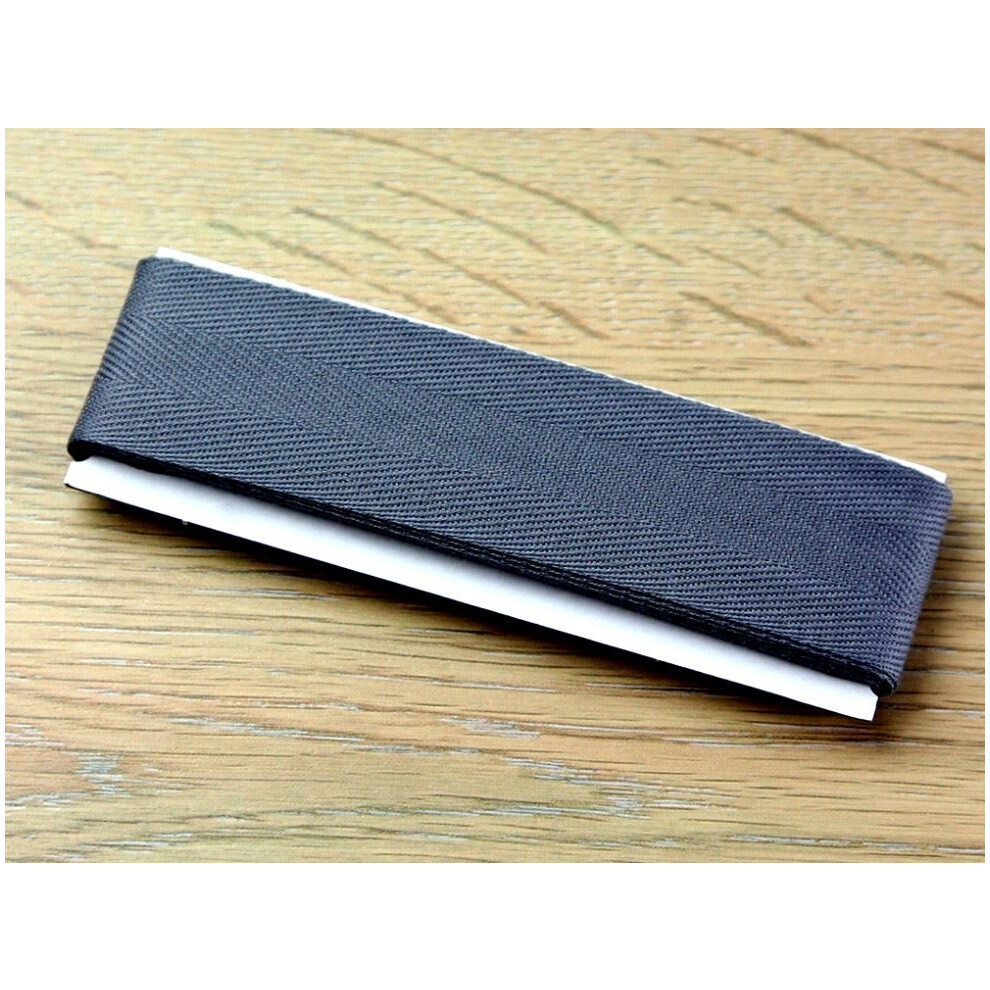 Prym 30Mm Strong Cotton Herringbone Tape 2.5M - Each Grey