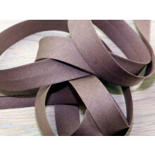 20mm Prym Cotton Bias Binding Tape 3.5m Medium Brown - each