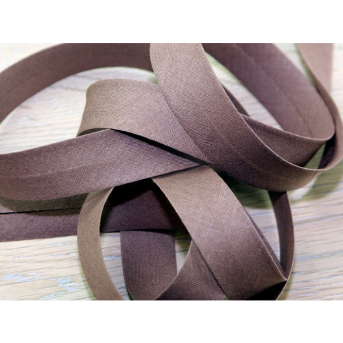 Prym 20mm Prym Cotton Bias Binding Tape 3.5m  Medium Brown - each