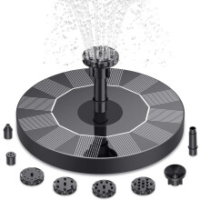 Solar-Brunnen mit Filterbox, solarbetriebenes Bewässerungssystem für den Außenbereich mit umweltfreundlichem Design und vielfältigen