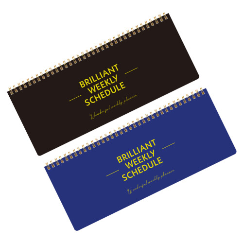2Pz Agenda Settimanale Resistente Portatile Assortiti 2