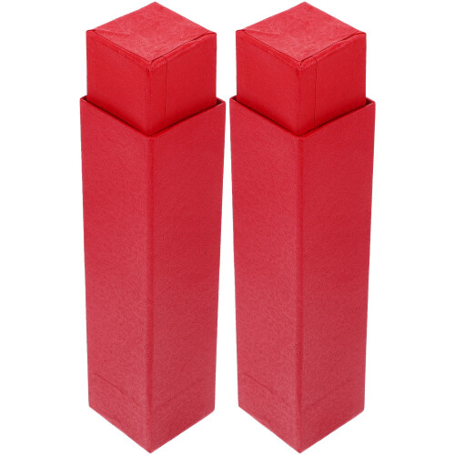 2Pz Tubo Cartaceo Rosso Per Poster E Documenti Casa 2