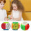 (A) Time Machine Speed Cube UV Printing Stickerless Numbered Cube Focus Training Portable Kids Adults 2