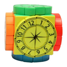(B)Time Machine Speed Cube UV Printing Stickerless Numbered Cube Focus Training Portable Kids Adults