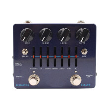 Precise Equaliser Effects Pedal with Metal Housing and Easy