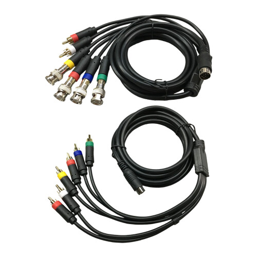 Upgrades Video Cable for RGBS Compatible Systems Ensuring-black 1