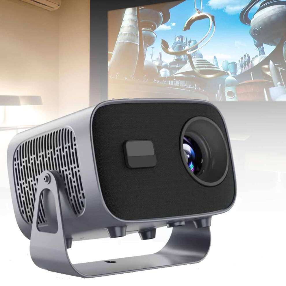 Full Hd 720P Projector, 360Degree Keystone, 2.4G/5Ghz Wifi, Electric Focus, Builtin 3D Speakers, Outdoor Indoor Use 9339159427972