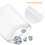 100St Transparent PVC Smyckespåsar Smyckesförpackning & Förvaring 3
