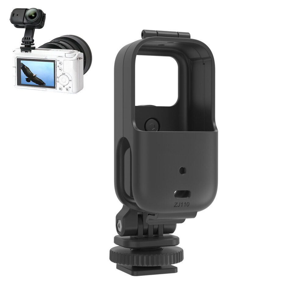 Camera Cold Shoe Mount Adapter 180Degree Rotation Capability For 7696000372570