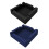 Cendrier en silicone et support pour téléphone-Bleu marine 2