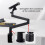 Cantilever Mic Boom Microphone Stand Clamp for Adjustable and 5