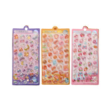 Random Stereoscopic Sweet Cartoon Stickers - Reusable for-3
