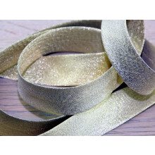 20mm Prym Lurex Bias Binding Tape 3.5m Gold - each