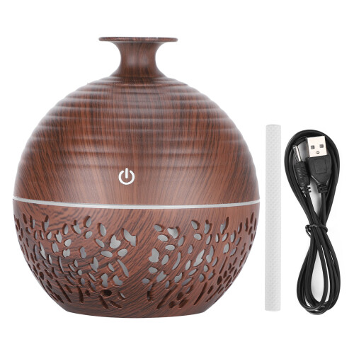 Desktop-LED-Aromen-Diffusor, 130ml USB-Nebelmaschine, Luftbefeuchter 1