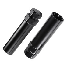 7 Spline Lug Nut Key 6 Spline Lug Nut Socket Removal Tool 2 Pc Dual Hex Drive Aftermarket Wheel Lock Key Replacement