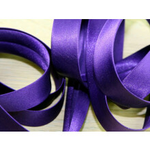 20mm Prym Duchesse Satin Bias Binding Tape 3.5m Purple - each