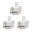 Universal Steel Hand Mics Clip Tool Easy Setups Impact-3 1