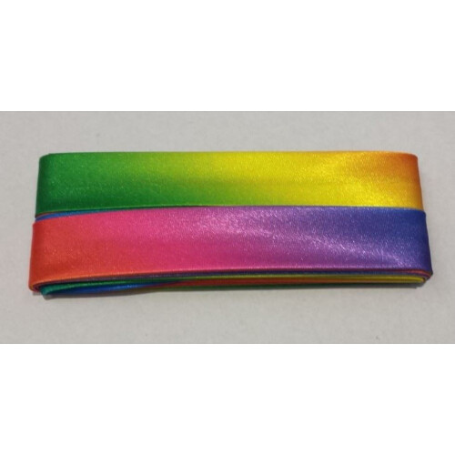 Prym Prym 20mm Rainbow Bias Binding Tape Multicoloured - per pack