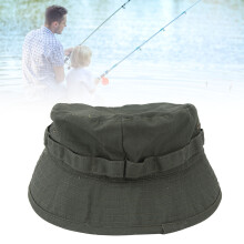 Boonie-Hut 55–60 cm kurze Krempe Armeegrün
