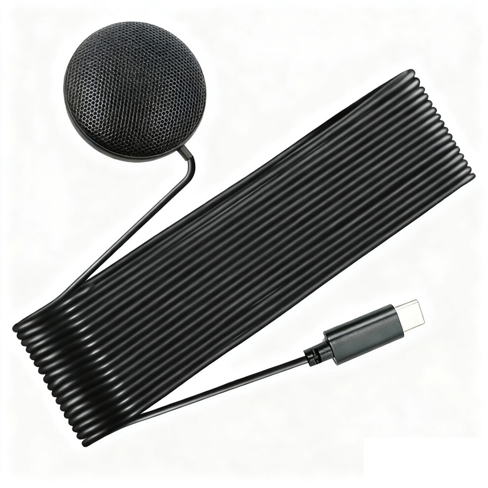 Round Omnidirectional Microphone Intelligent-Type C 1.5 Meters 7696000376493