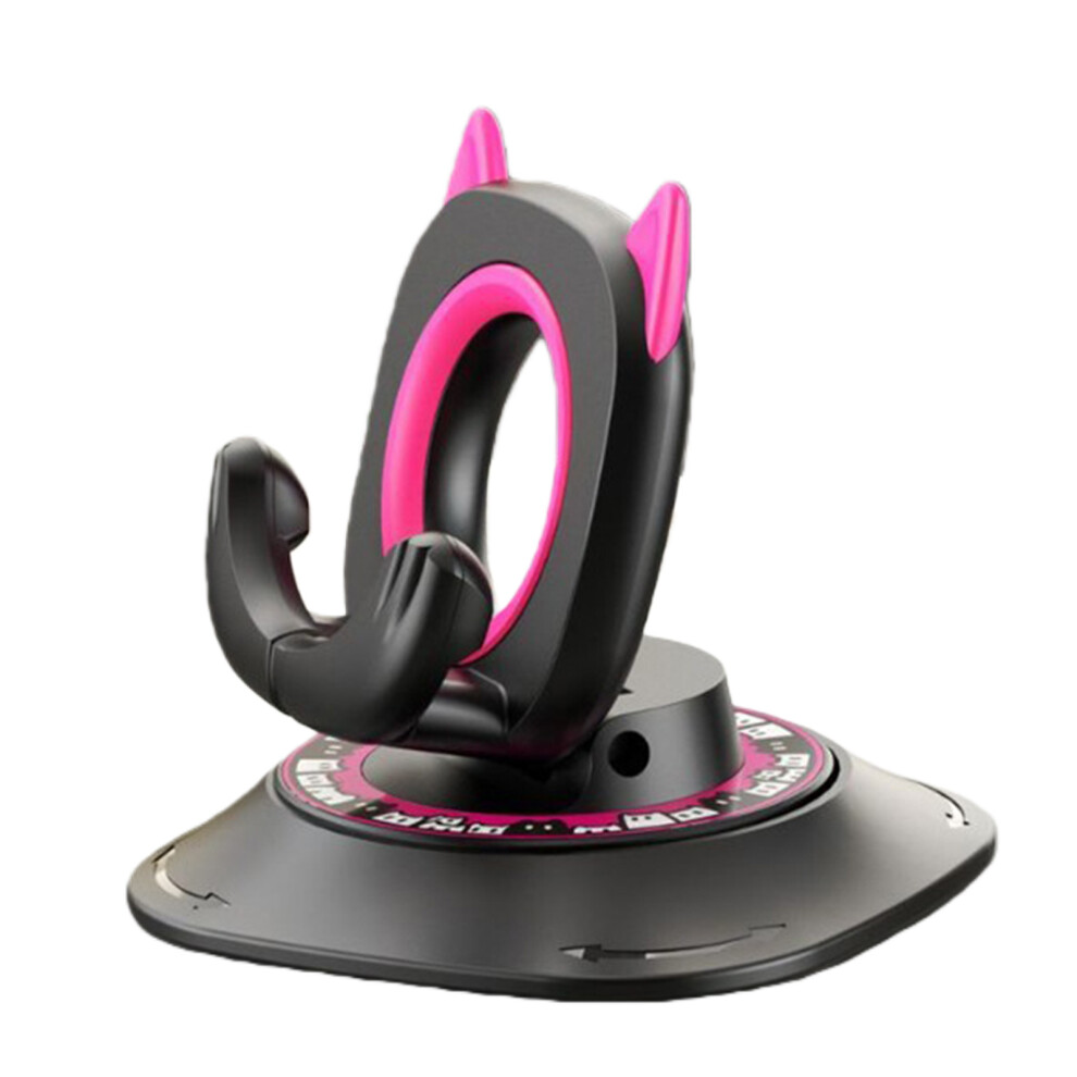Car Dashboard Phone Mount Strong Suction Abs Material 360- Red 7627000365163