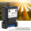 Solar Panel Controller with LED Indicator, PWM 6V 12V 3A Energy Controller Regulator Battery Regulator Overcharge Protection Short Circuit Protection 3
