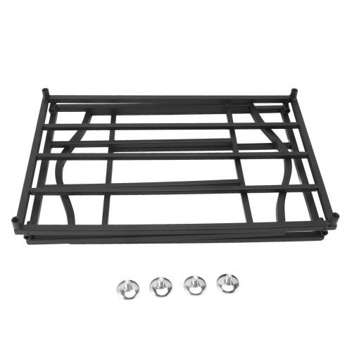 Adjustable Metal Bed Base Foldable Platform Space Saving Reinforced Stability Storage Convenience Versatile Functionality Home Dorm Guest Room
