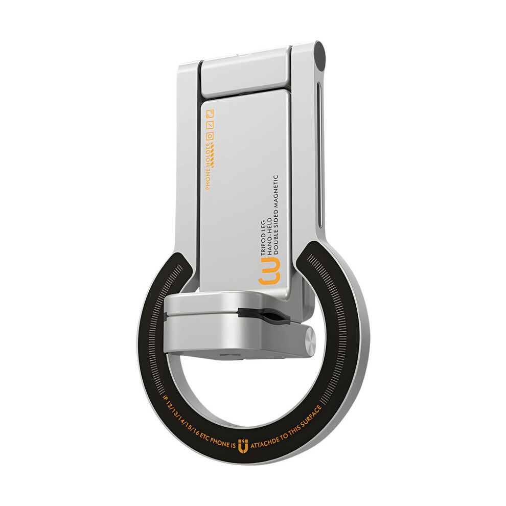 Twist Magnetic Phone Owner For Display Firm Hold Metal- Silver 7627000365316