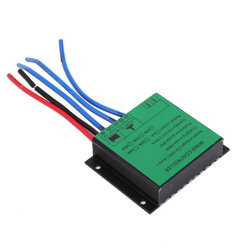 Wind Turbine Controller Regulator, Automatic Battery Matching with PWM Charging, Overcharging Protection and Reverse Connection Protection, Efficient 1