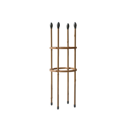 Υποστηρικτικό κήπου Rattan Trellis Πλαίσιο αναρρίχησης λουλουδιών Vintage στυλ Βάζο