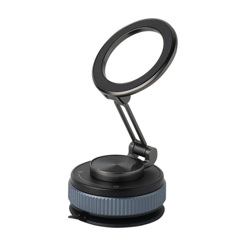 Magnetic Car Phone Holder Suction Cup Phone Mount- Type A Gray 7627000365286