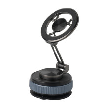 Magnetic Car Dashboard Phone Holder Foldable-Gray Section B