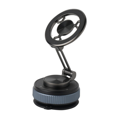 Magnetic Car Dashboard Phone Holder Foldable-Gray Section B