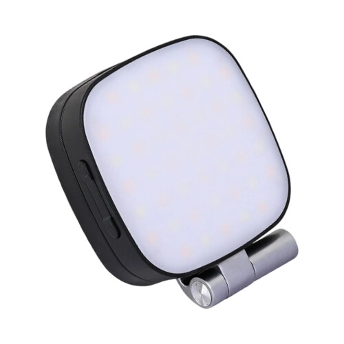 Magnetic Smartphone Fill Light Mirror Compact Design For-Black