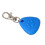 Glowing Silicone Triangle Pet Safety Light for night Dog-Blue 1