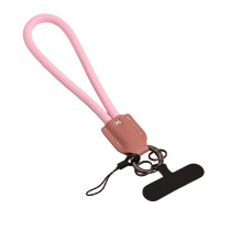 Phone Wristband Weather Resistant Nylon Construction-Pink