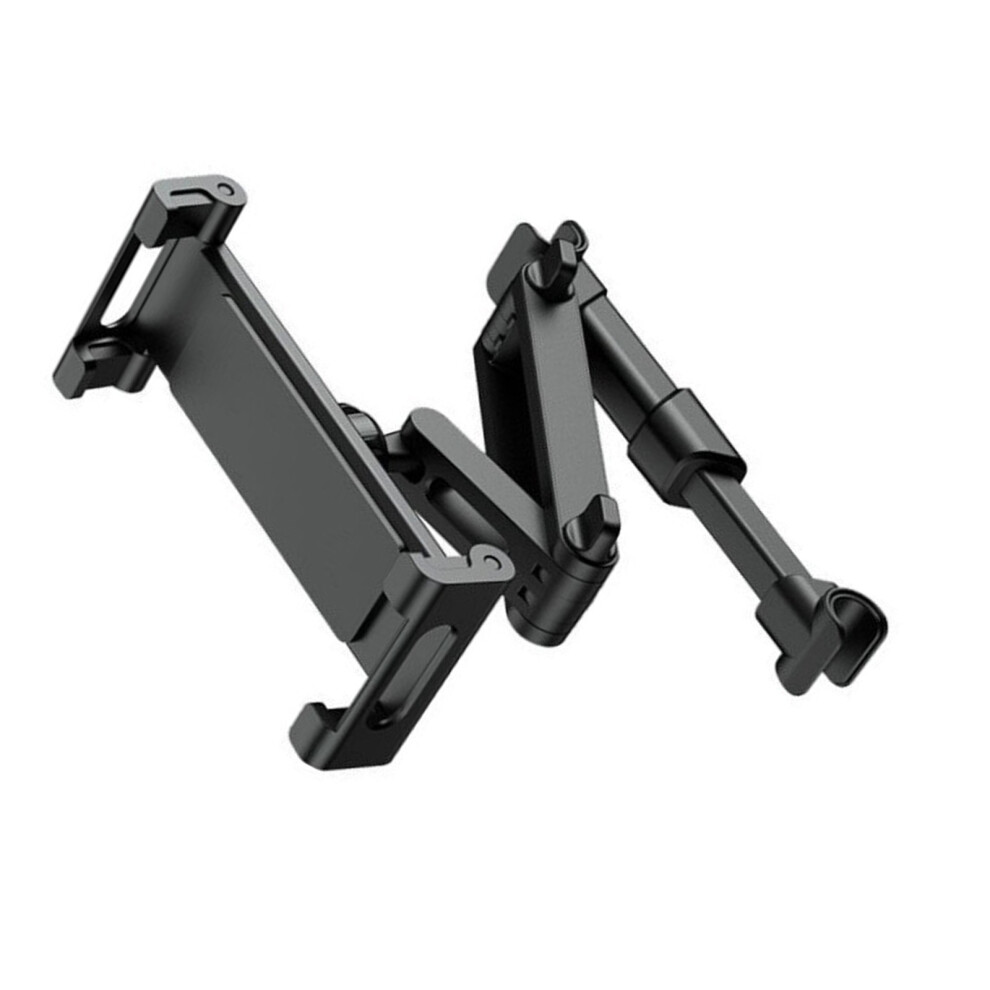 Adjustable Car Headrest Tablet Mount Stand For Backseat- Black 7627000365606