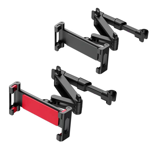Adjustable Car Headrest Tablet Mount Stand For Backseat-Black 1