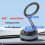 Suction Cup Phone Mount Stand 360 Degree Rotating-Silver Type C 4
