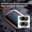 Heat Dissipation Wireless Charging Car Dock Auto Clamp-Black 6