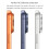 Tempered Glass Phone Lens Protector Sleeve-Silver iPhone 17 6
