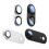 Tempered Glass Phone Lens Protector Sleeve-Silver iPhone 17 2