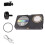 Adjustable Warm Cool Light Phone Rings Light 2500-9000K-Black 1